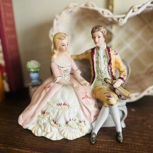 Vintage Ardco Elegant Victorian Couple Figurine -